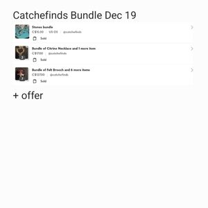 Catchefinds BUNDLE DEC 19